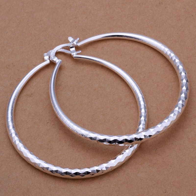 Fashion big hoop earrings