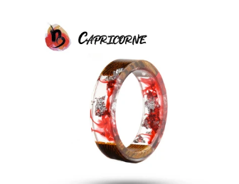 Resin Our Zodiac Ring