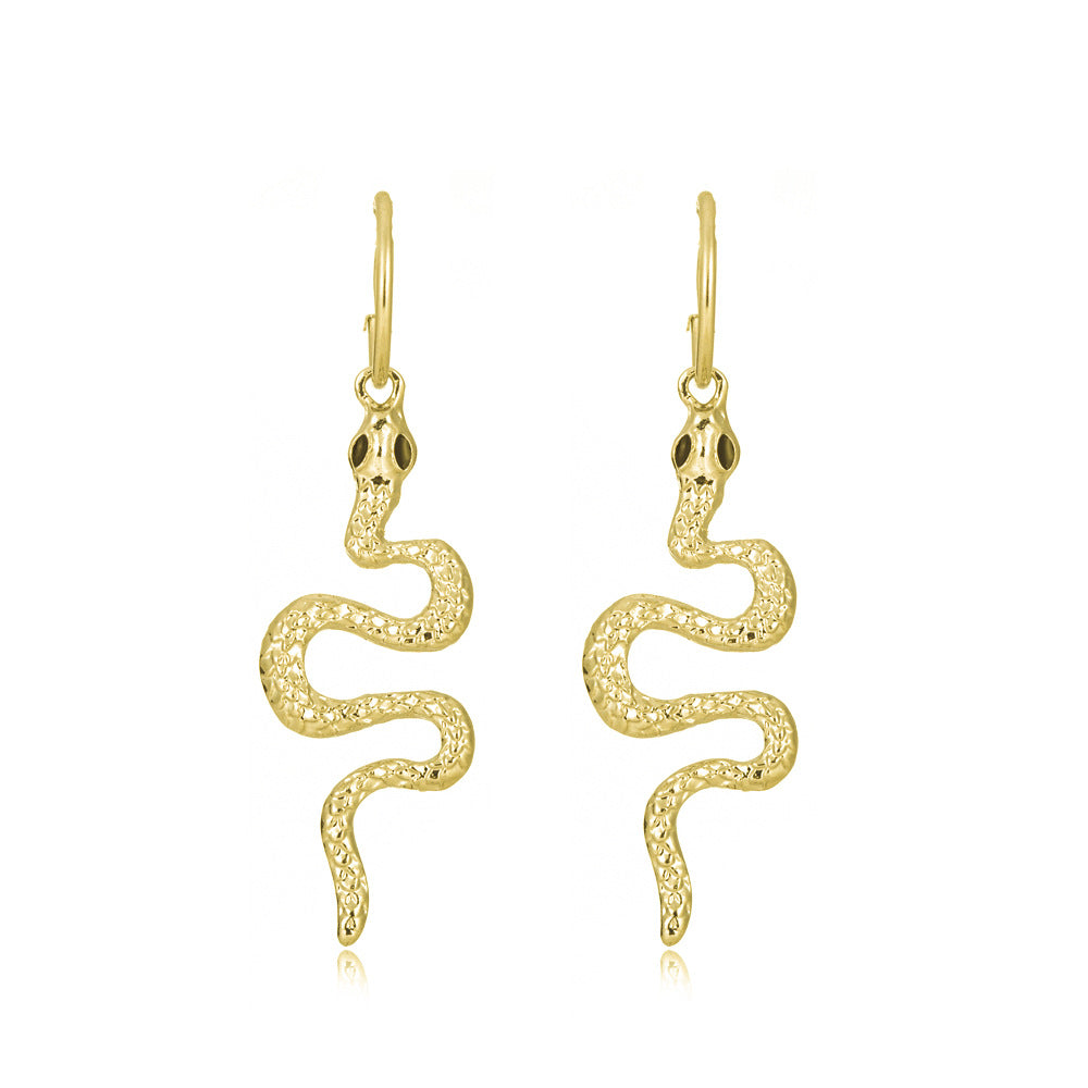 Women's Vintage Personality Snake Element Earrings