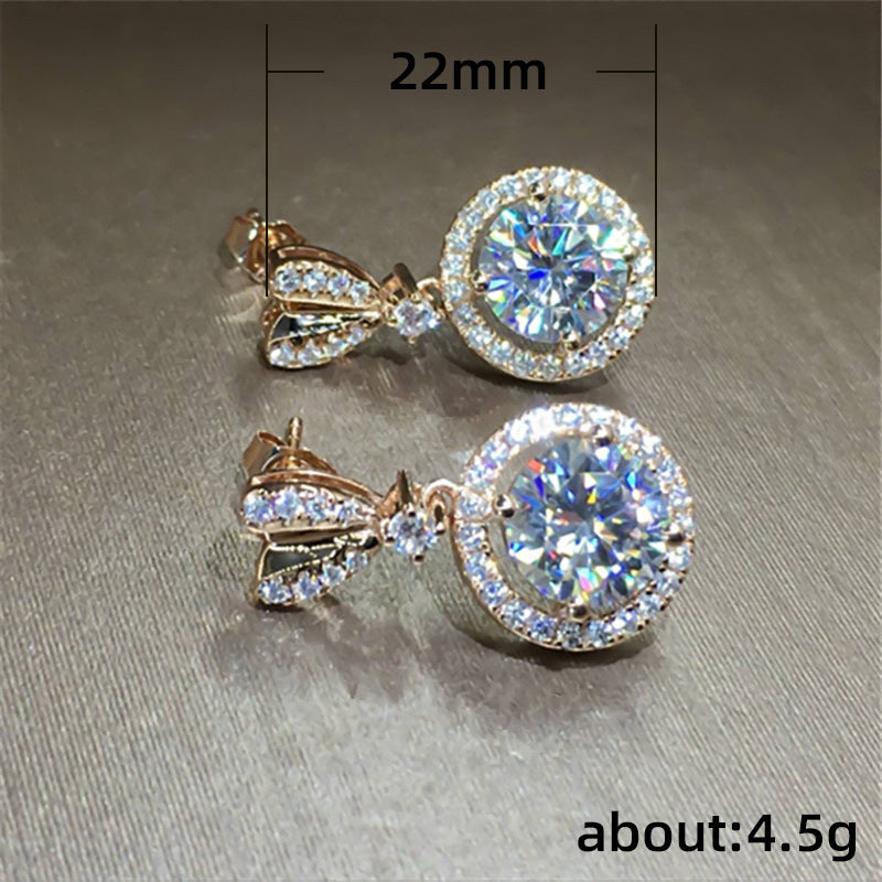 Women's Earrings Group Diamond Earrings