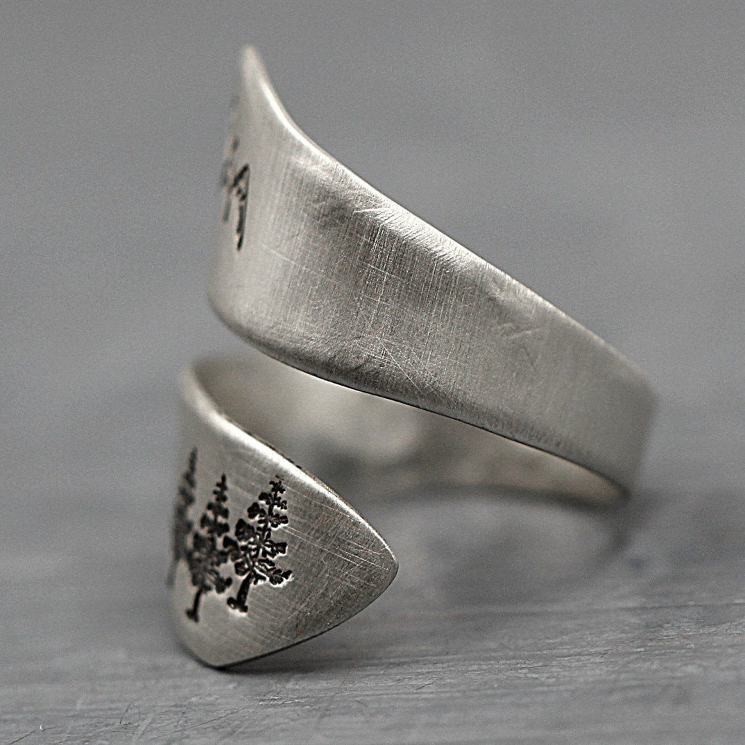 Mountain forest opening adjustable ring