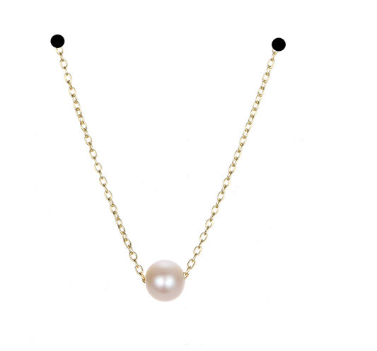 Fashion simple pearl necklace