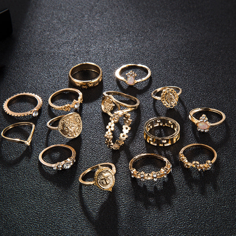 Joint ring set of 15