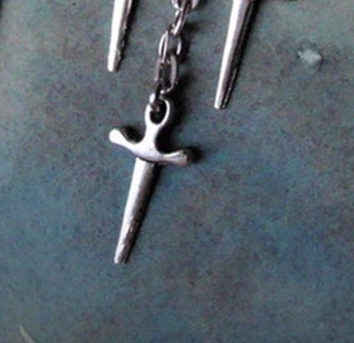 Sword Dagger Not Inlaid Gothic Metal Supernatural Power Pop Earrings