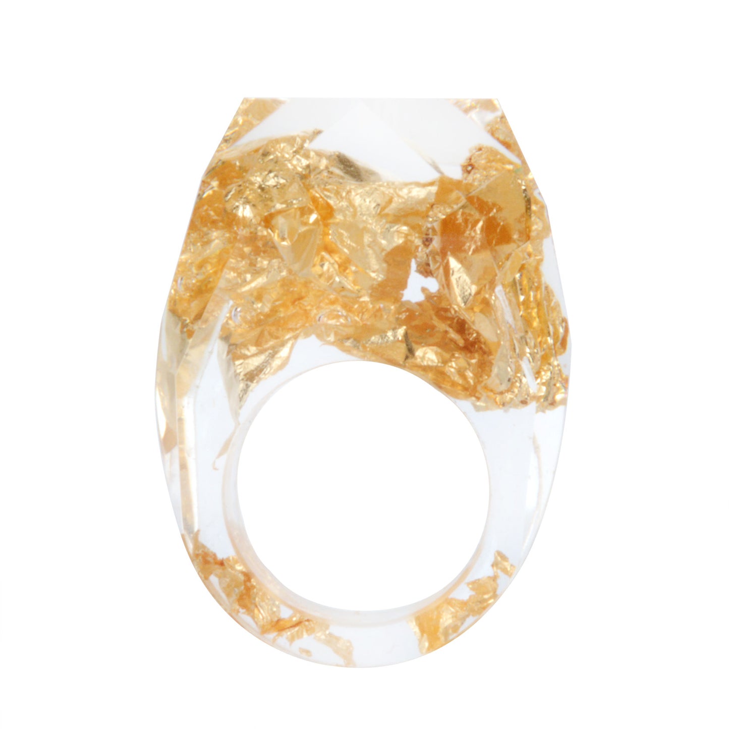 Dried Flower Resin Forest Handmade Dried Flower Epoxy Ring