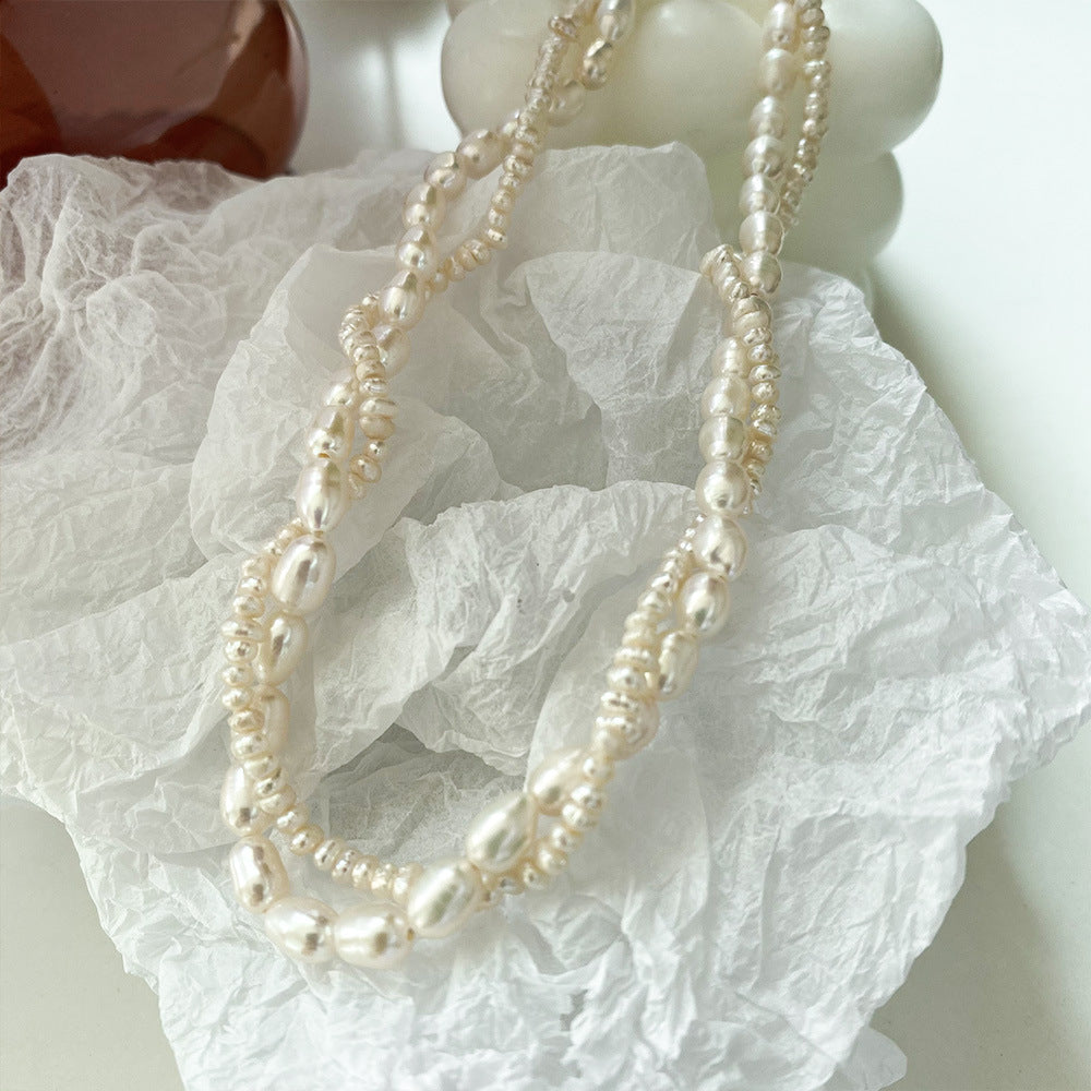 Women's Korean High-end Natural Pearl Necklace