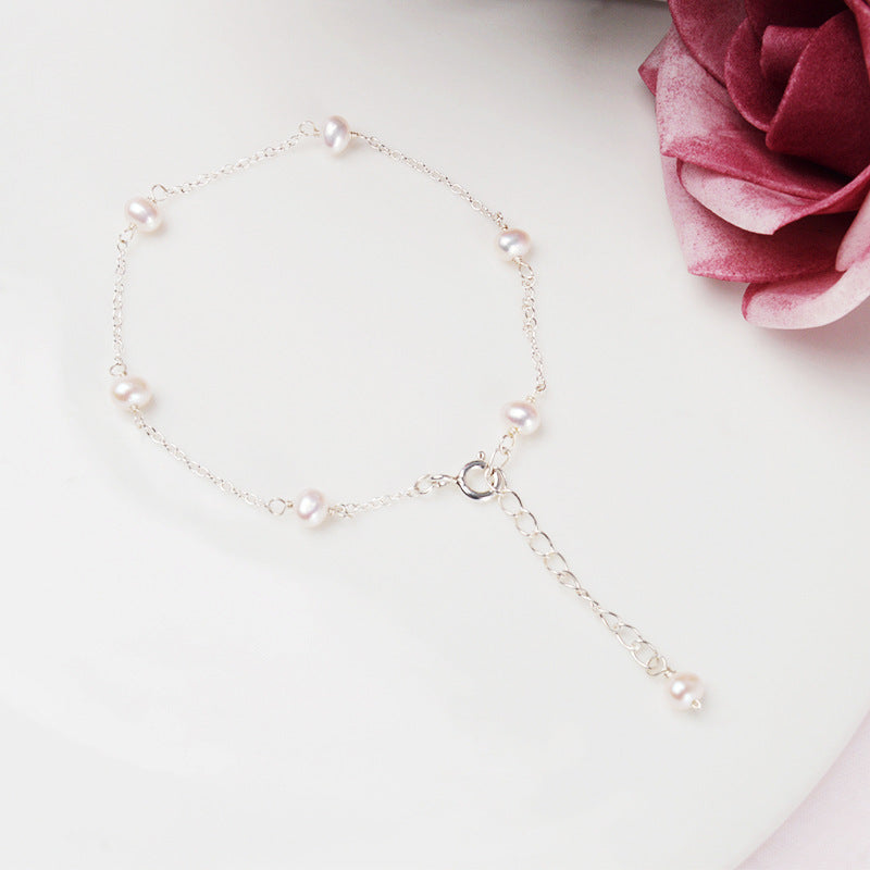 Silver Bracelet Starry Simple Ins Style Temperament Bracelet