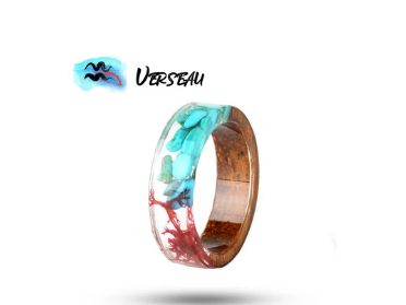 Resin Our Zodiac Ring