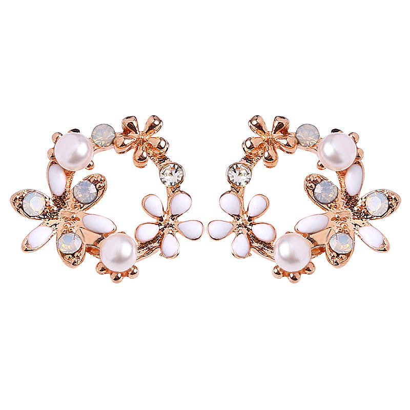 Pearl earrings