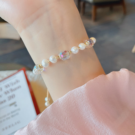 Women's Fashion Natural Freshwater Pearl Bracelet