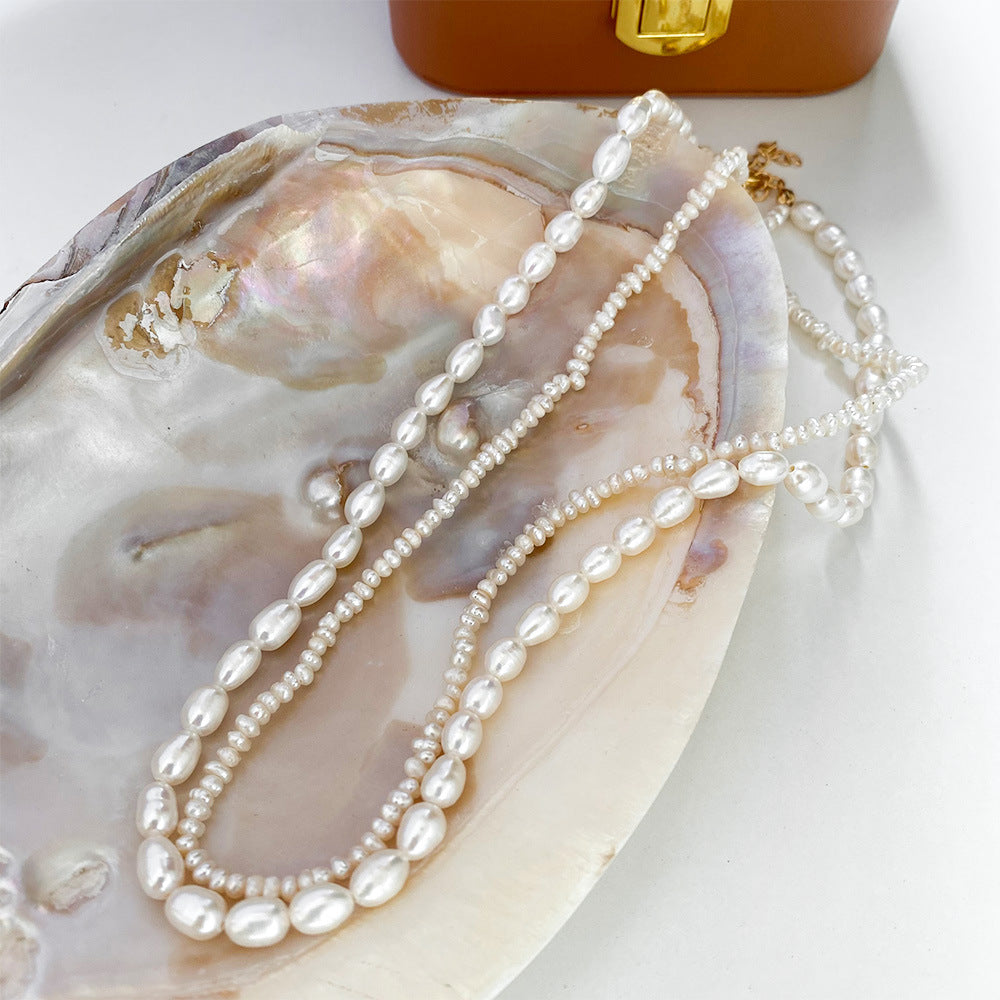 Women's Korean High-end Natural Pearl Necklace