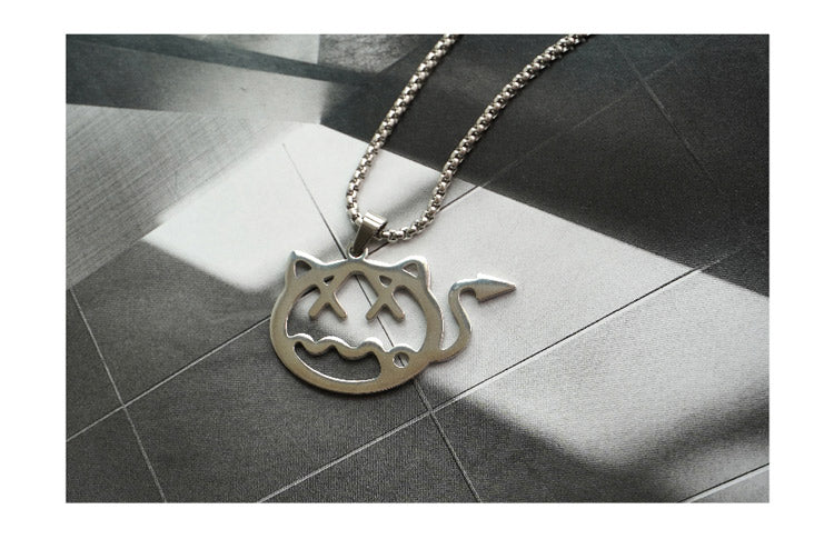 Accessories Little Devil Alloy Necklace Jump Di Hip Hop Pendant Tide