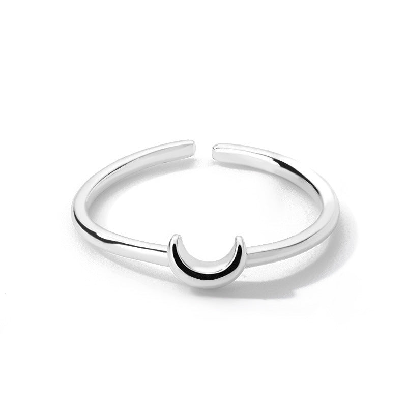 Ring Ladies Moon Adjustable Opening