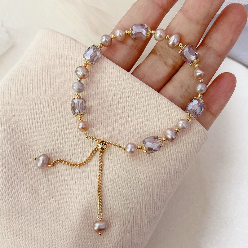 Women's Fashion Natural Freshwater Pearl Bracelet