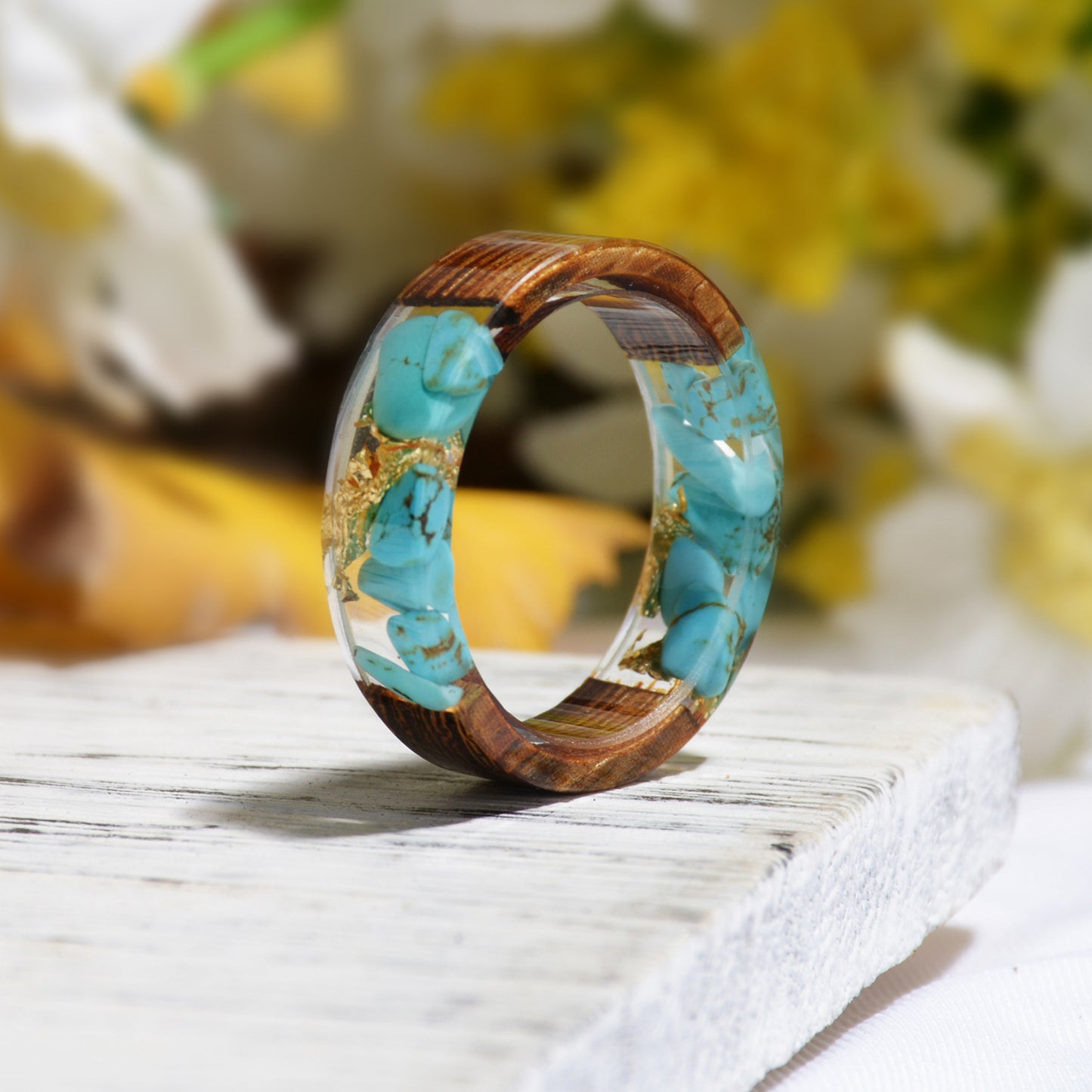 The New Wood Resin Ring, The Forest Is Small And