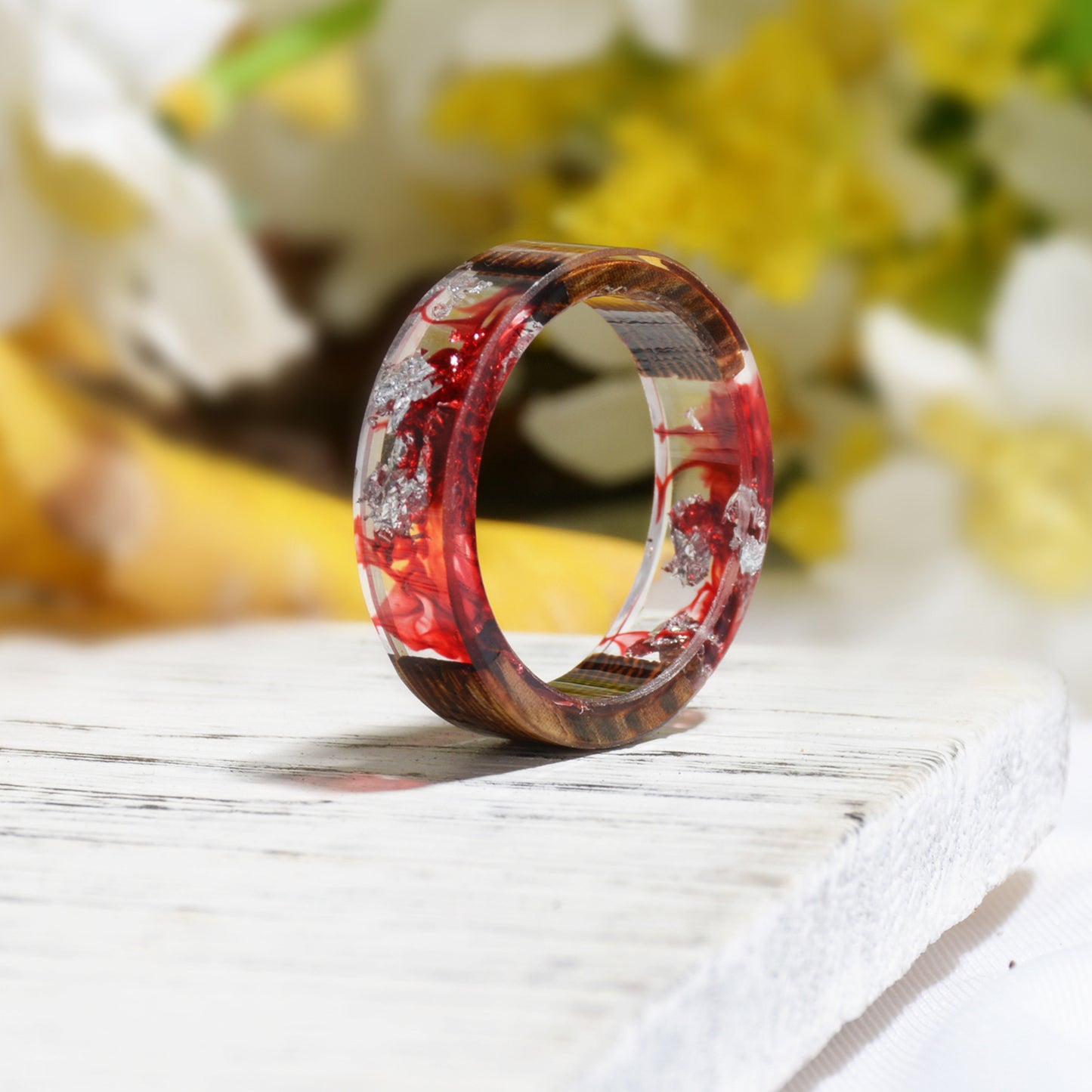 The New Wood Resin Ring, The Forest Is Small And