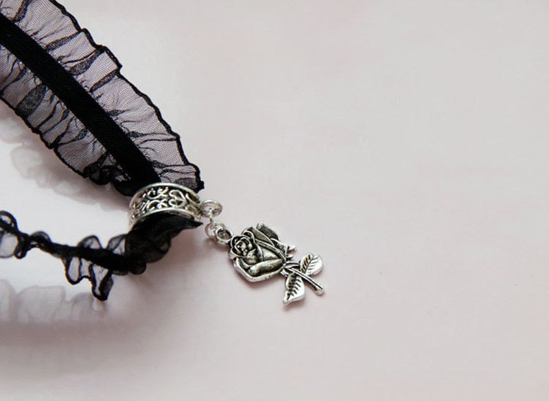 Exaggerated Jewelry Vampire Goth Dark Necklace