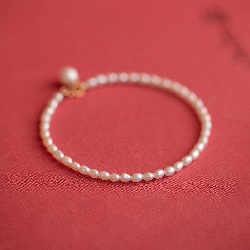 Natural Freshwater Small Pearl Bracelet