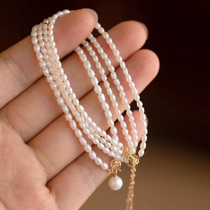 Natural Freshwater Small Pearl Bracelet
