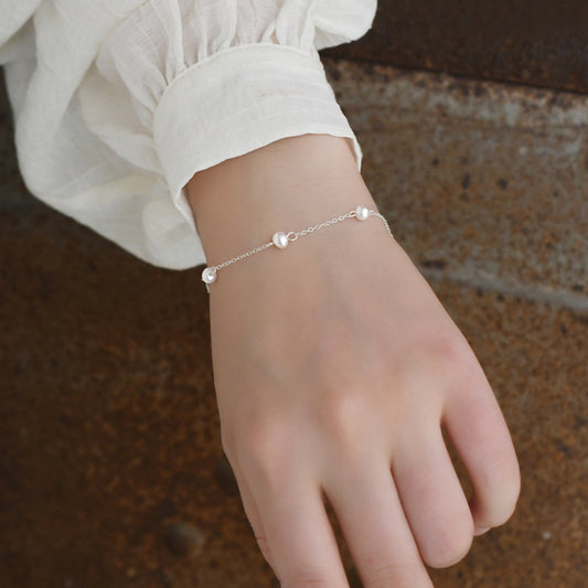 Silver Bracelet Starry Simple Ins Style Temperament Bracelet