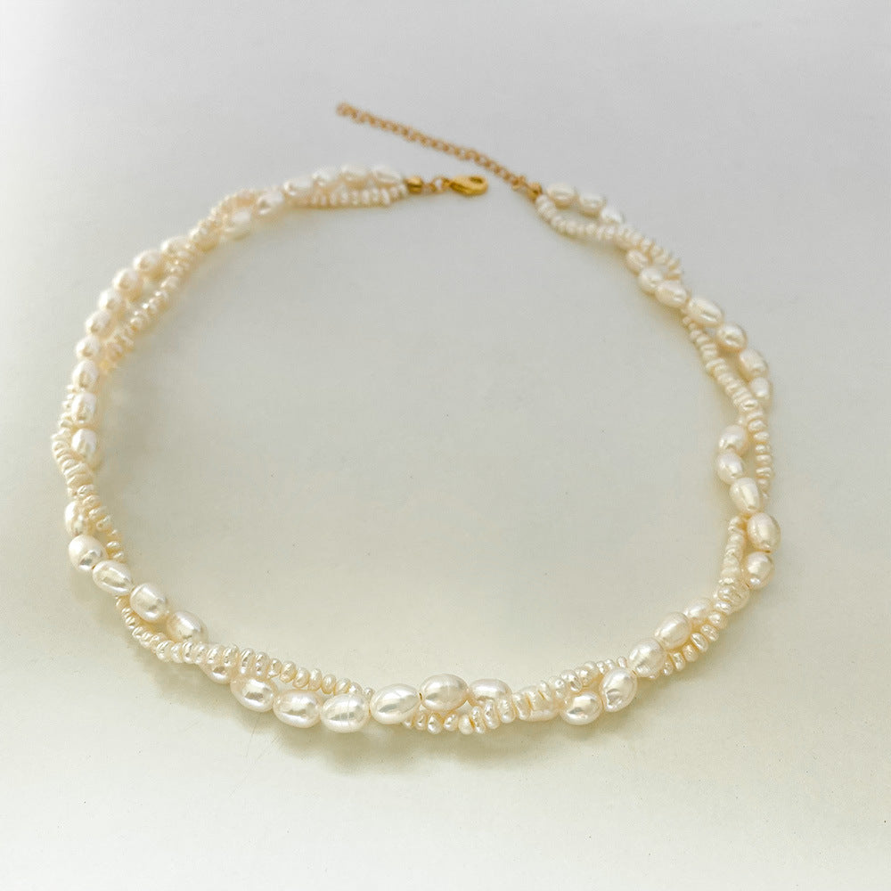 Women's Korean High-end Natural Pearl Necklace