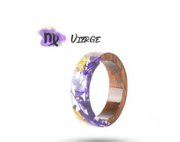 Resin Our Zodiac Ring