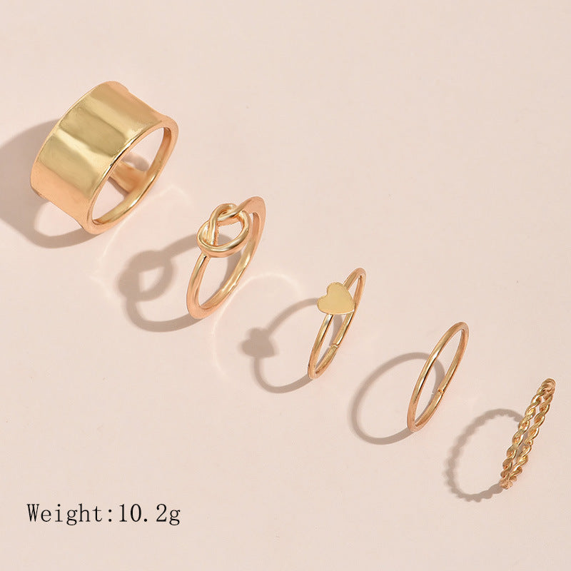 Twist Love New Sweet Ring Set